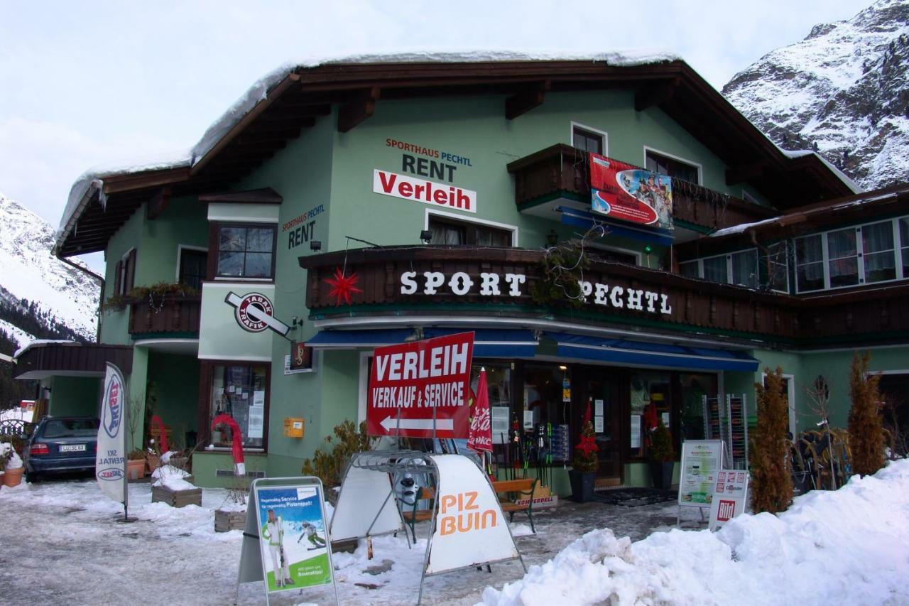 Haus Pechtl Hotel Sankt Leonhard im Pitztal Exterior foto